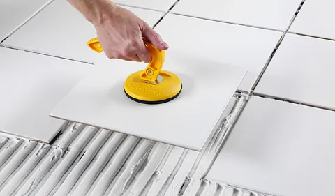tile laying